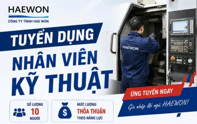 Tuyển dụng Nhân viên Kỹ thuật