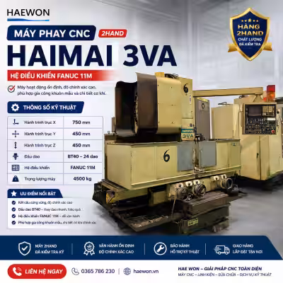 Máy phay CNC HAIMAI 3VA