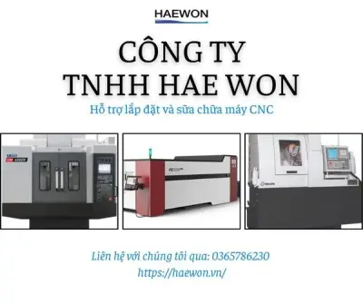 Công ty Hae Won chuyên sửa chữa máy cnc tại Bắc Ninh