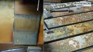 Rò rỉ dầu trên máy CNC