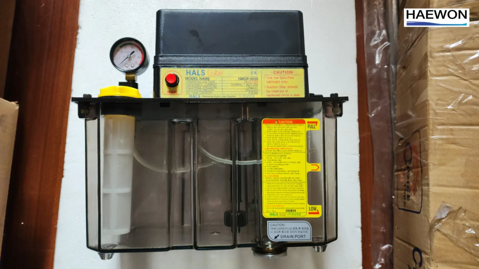 máy bơm dầu bôi trơn CNC