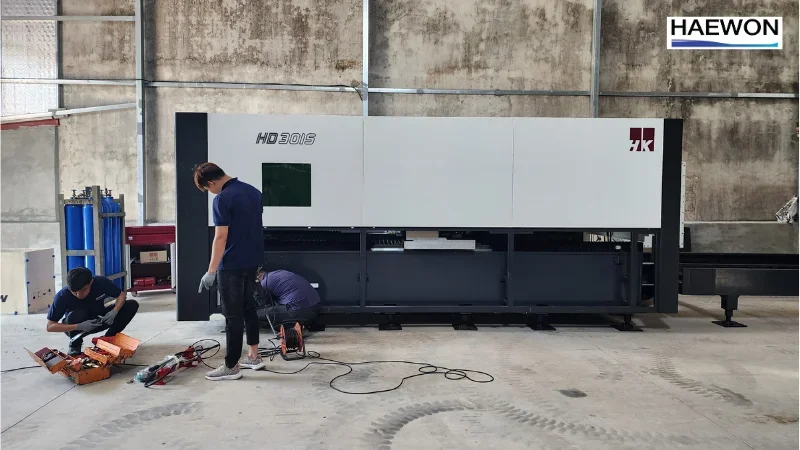 ưu điểm khi sử dụng máy cắt laser fiber Hàn Quốc