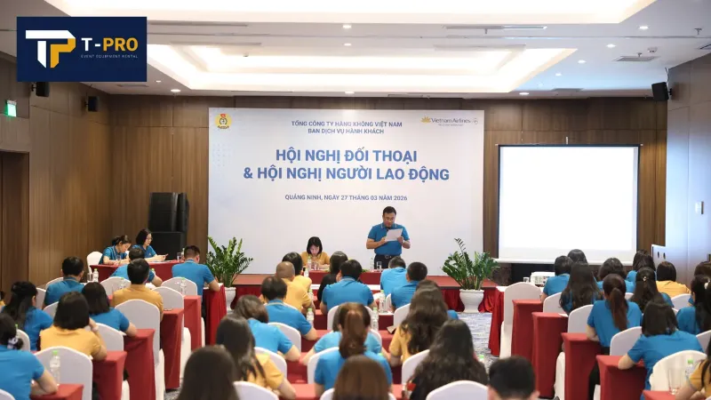 Thuê âm thanh ánh sáng Cầu Giấy cho hội nghị và sự kiện doanh nghiệp
