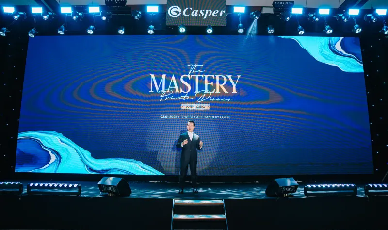 Casper Mastery 2026: Chuỗi hội nghị khách hàng ba miền