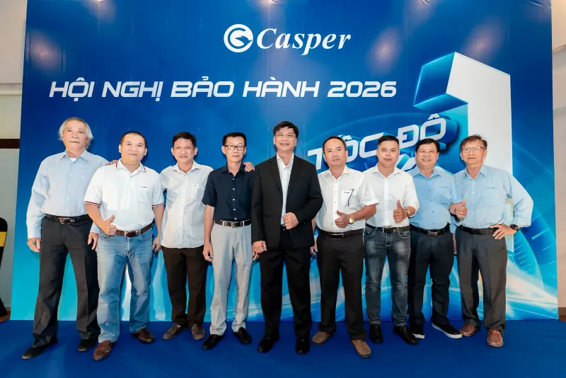 Hội nghị bảo hành Casper 2026 tại Vũng Tàu
