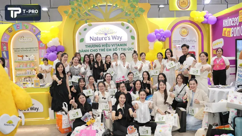 Tổ chức triển lãm, expo và thiết kế gian hàng
T-PRO