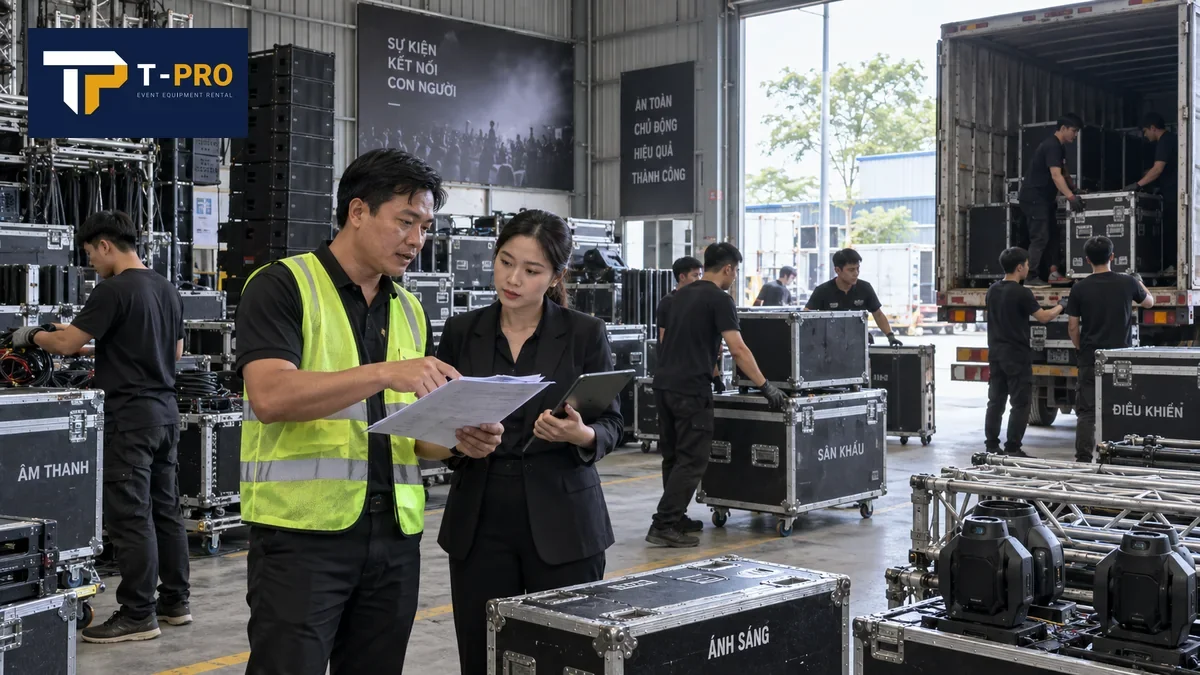 Điều phối thiết bị v&agrave; đội kỹ thuật
