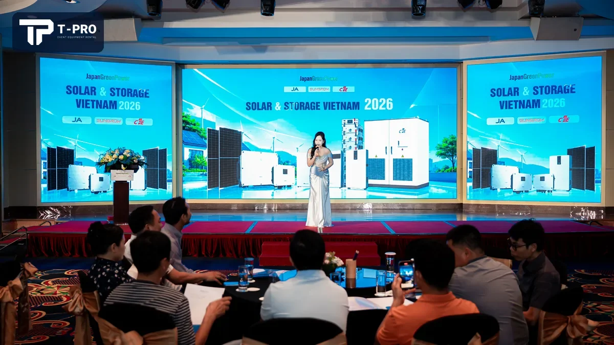 Toàn cảnh hội thảo doanh nghiệp quy mô 30 đến 150 khách