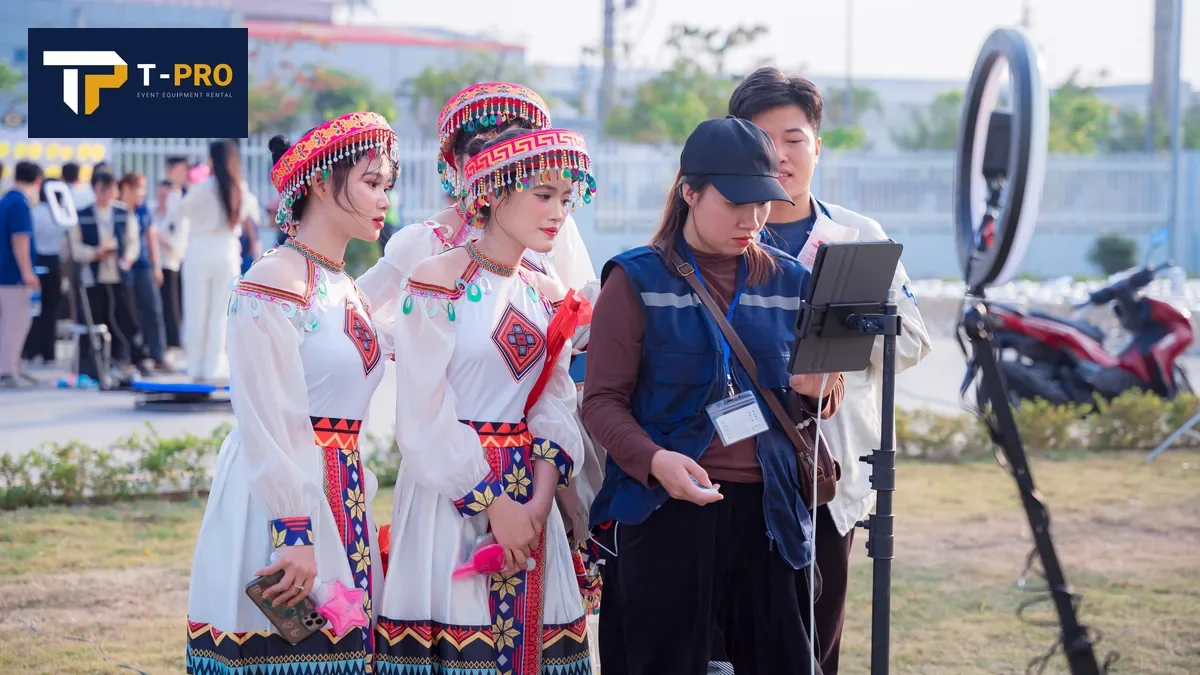 Kiểm tra &acirc;m thanh v&agrave; nội dung tr&igrave;nh chiếu