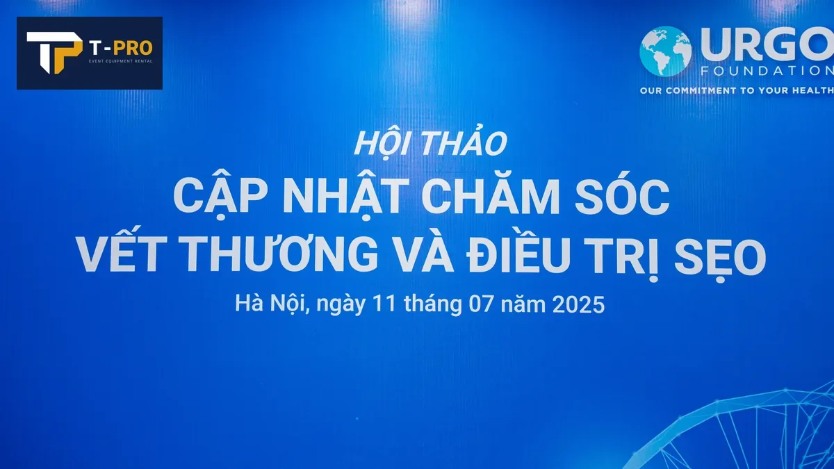 Hội thảo URGO 2025 tại Hà Nội: Cập nhật chăm sóc vết thương và điều trị sẹo