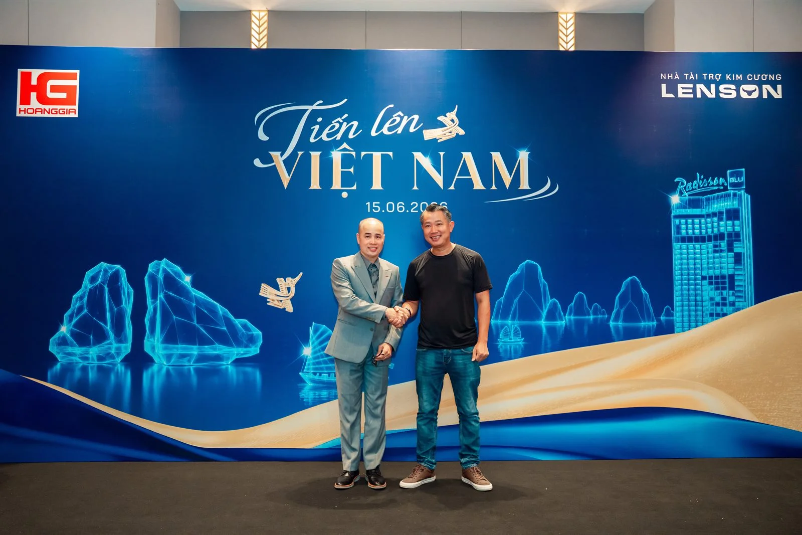Khu vực nhận diện hội nghị NPP Hoàng Gia Tiến lên Việt Nam 2026