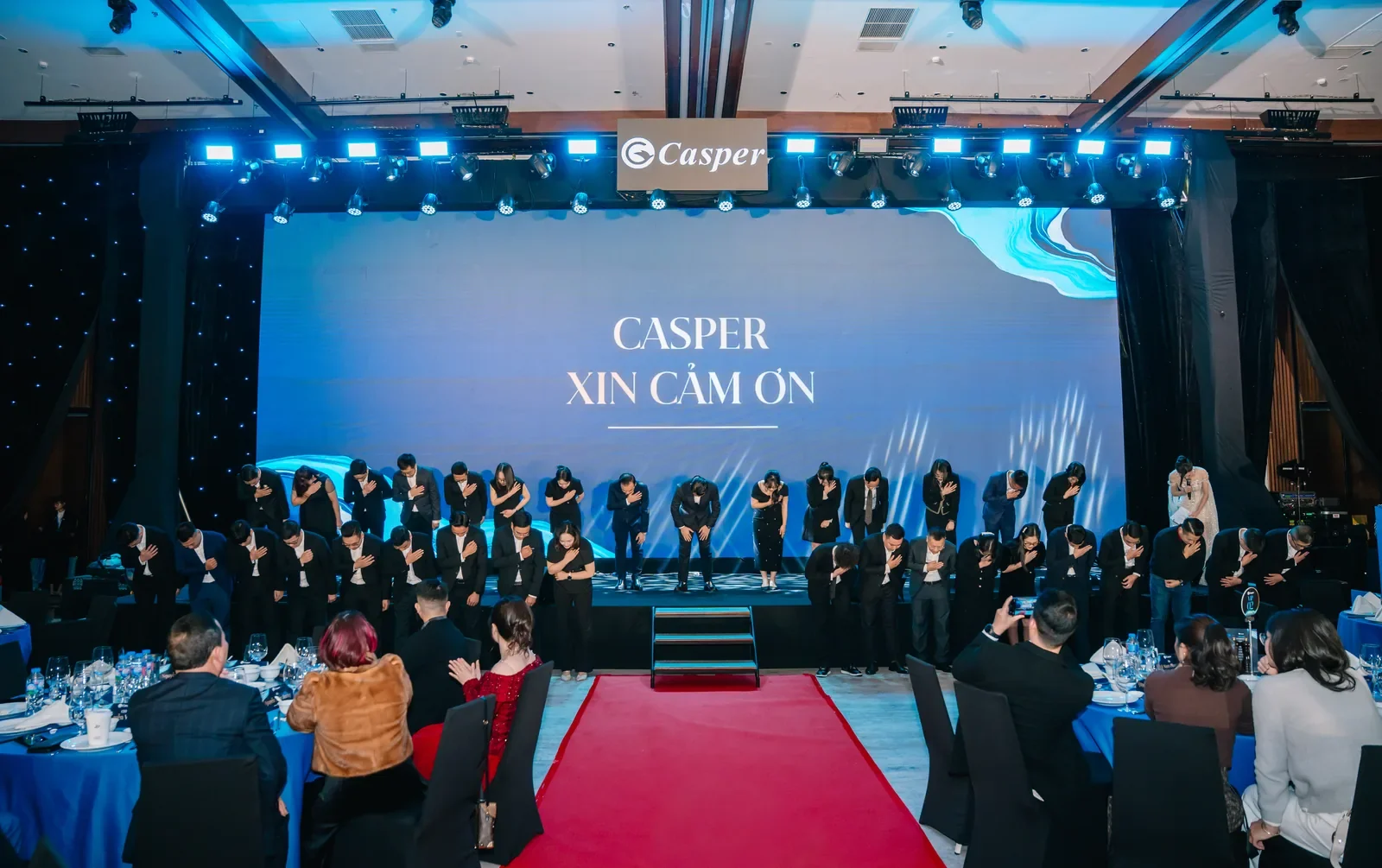 Khoảnh khắc tập thể trên sân khấu Casper Mastery miền Bắc