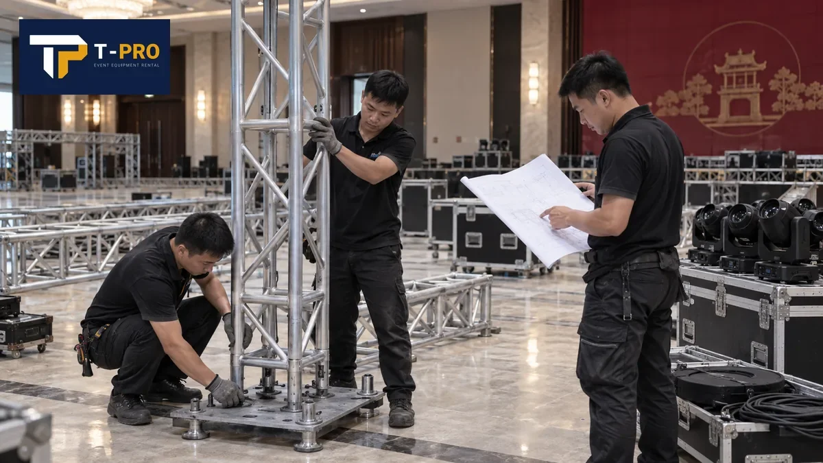Lắp dựng v&agrave; nghiệm thu tại hiện trường