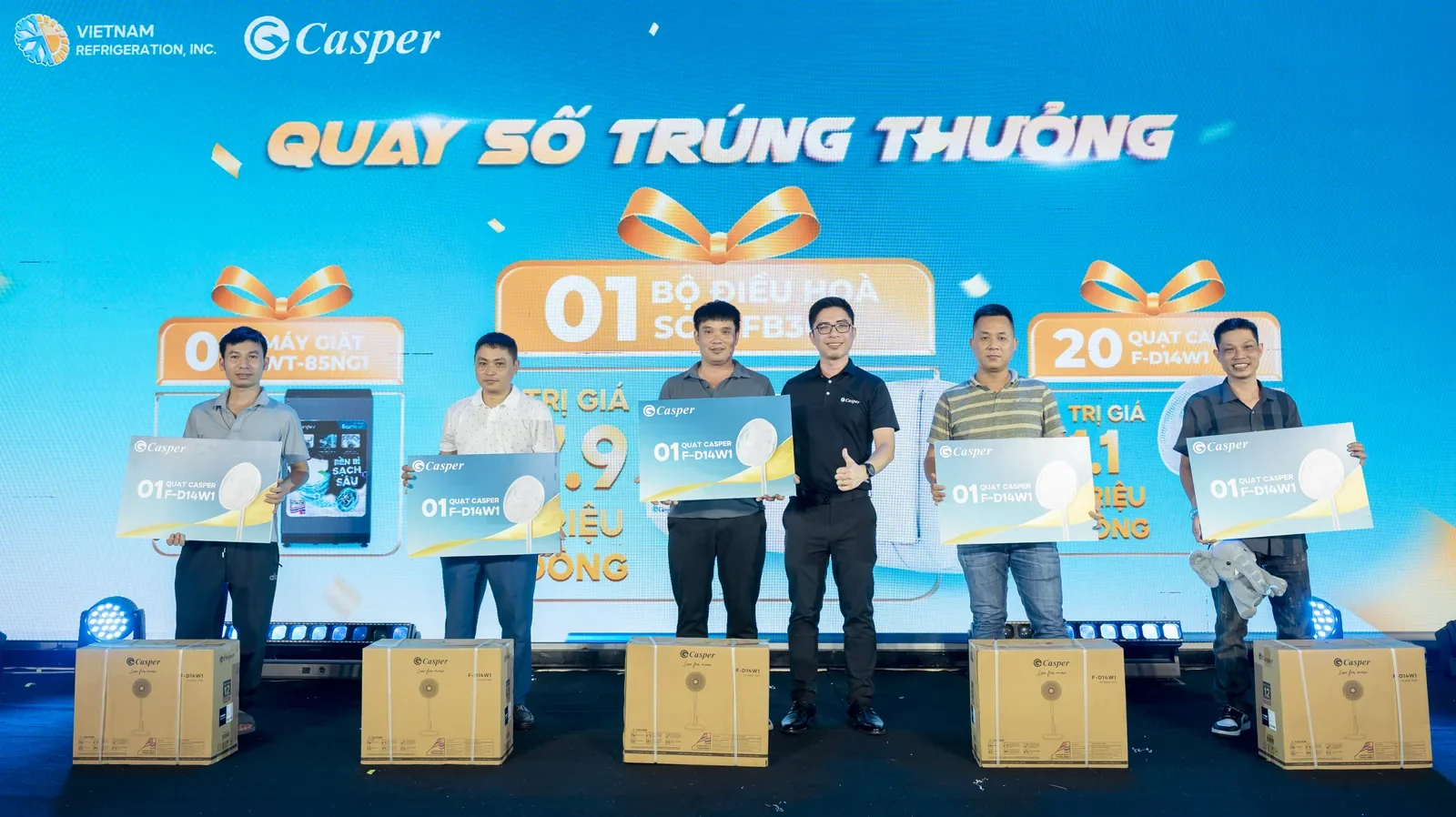 Lễ trao thưởng trong chuỗi Ng&agrave;y Thợ Casper 2026