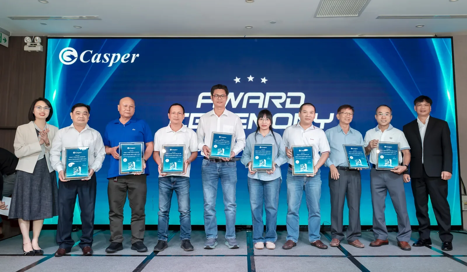 Kh&ocirc;ng gian hội nghị v&agrave; kh&aacute;ch mời Casper tại Vũng T&agrave;u