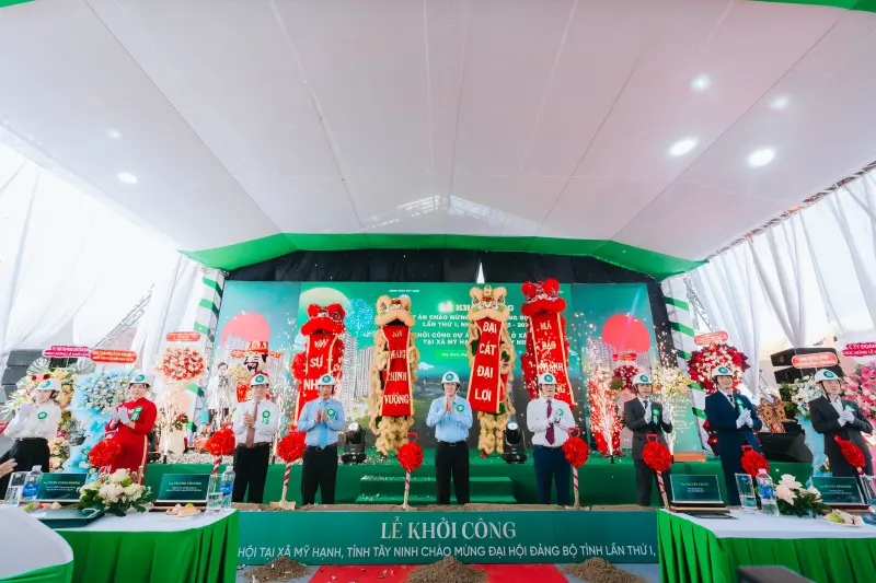 TÂY NINH KHỞI CÔNG DỰ ÁN 1.646 CĂN HỘ TẠI KHU VỰC GIÁP RANH TP. HỒ CHÍ MINH