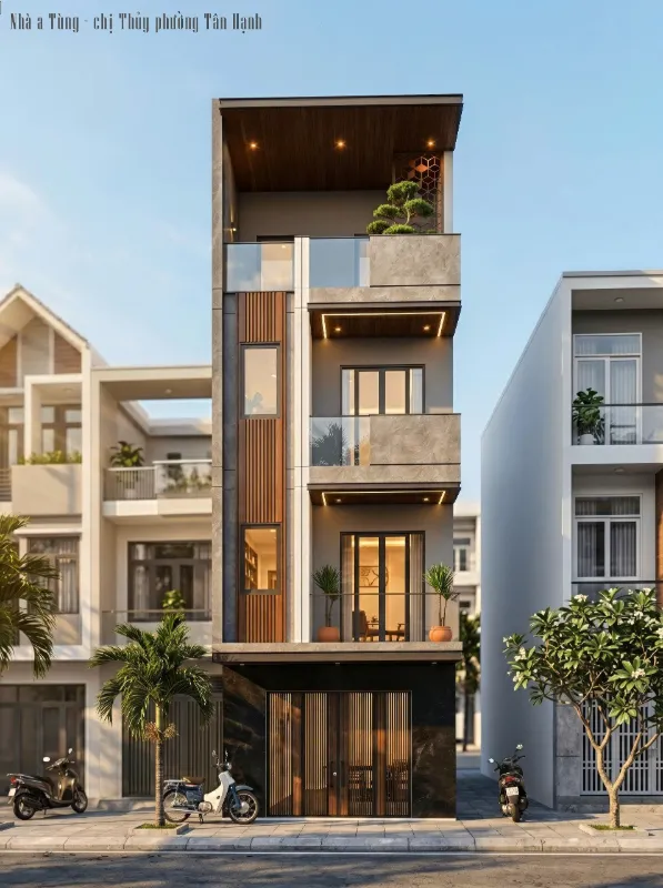 Thi công nhà thông minh Bkao nhà phố tại TP.HCM