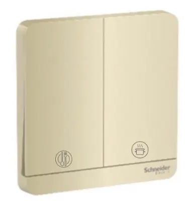 Công tắc ngữ cảnh phòng ăn & bếp AvatarOn Zigbee 2 phím - Gold