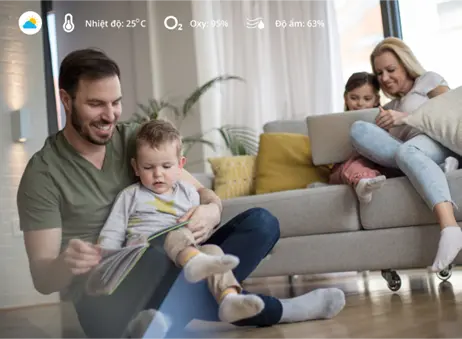 Lắp đặt nhà thông minh Bkav Smarthome cho biệt thự anh Hùng TP. Hồ Chí Minh