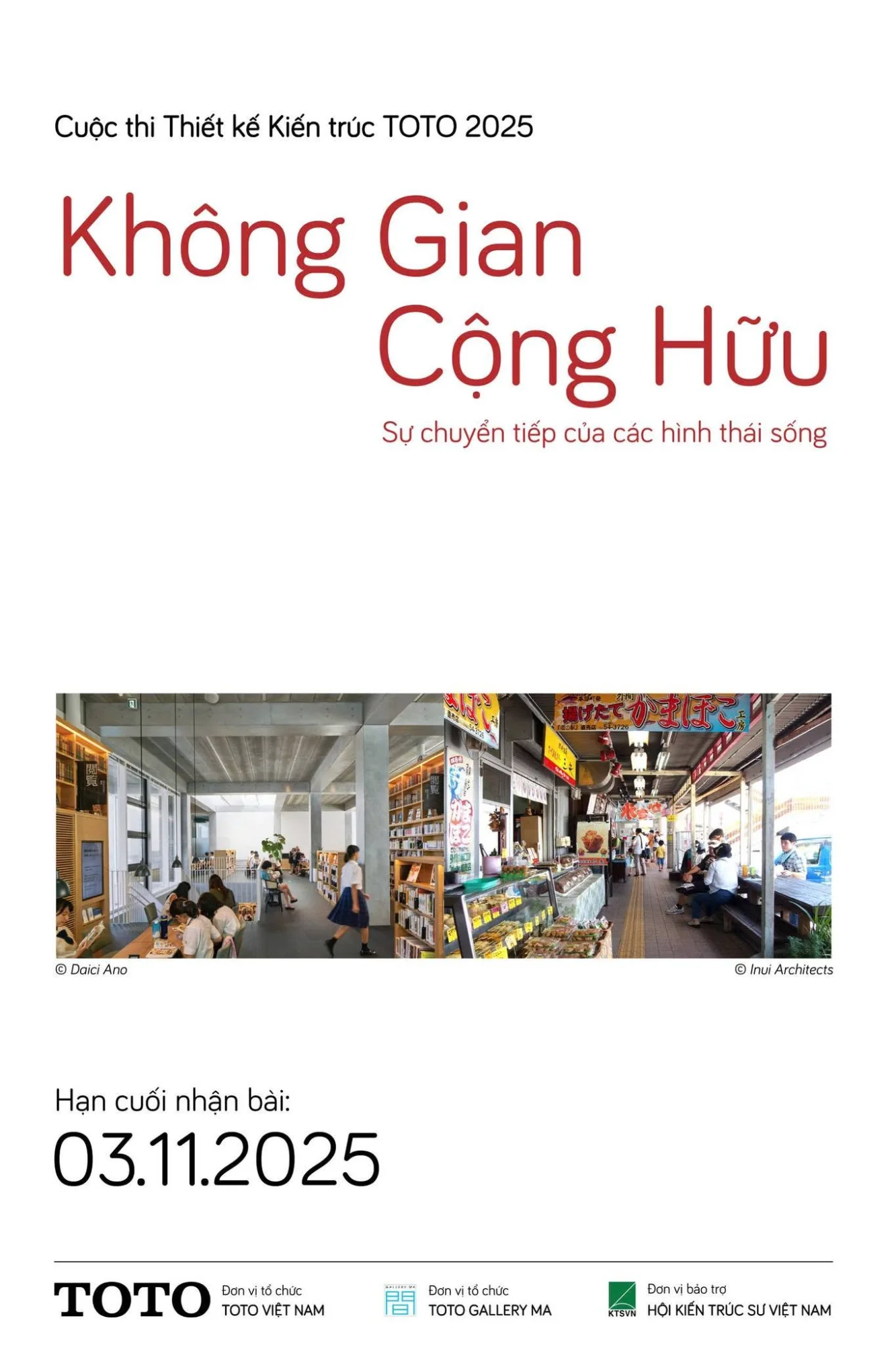 CUỘC THI “KHÔNG GIAN CỘNG HỮU – SỰ CHUYỂN TIẾP CỦA CÁC HÌNH THÁI SỐNG””