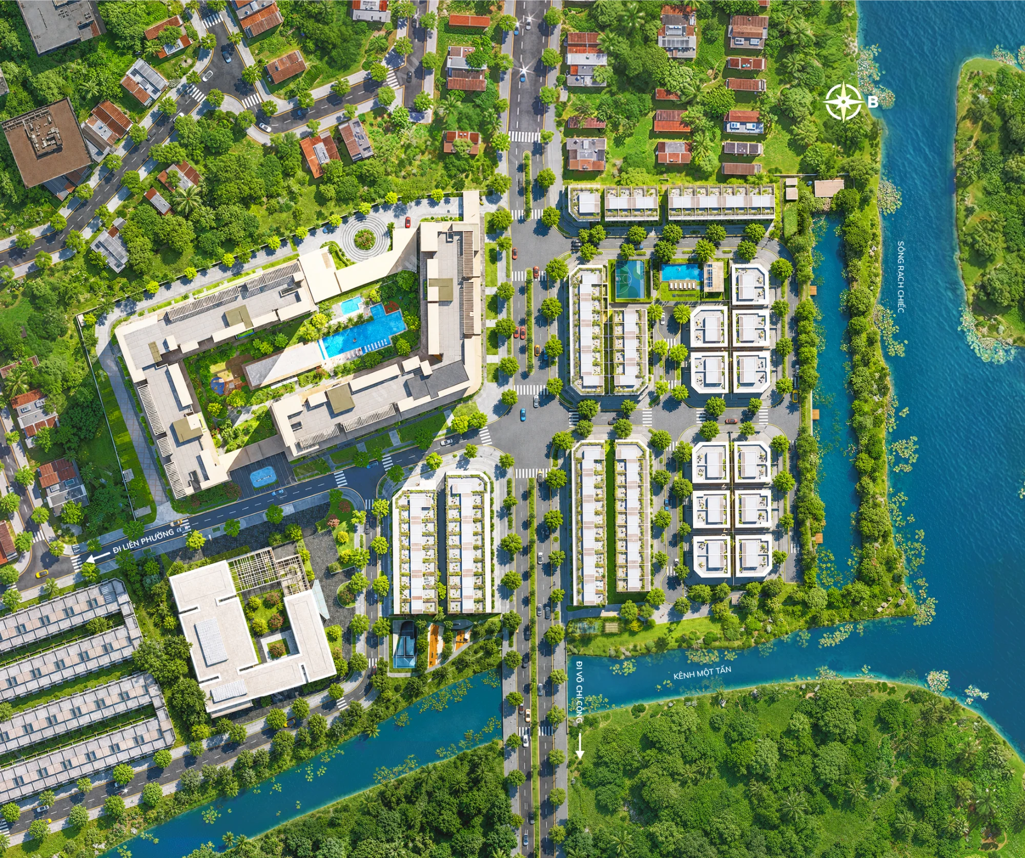 Tổng mặt bằng tiện ích Imperia Sensa Park