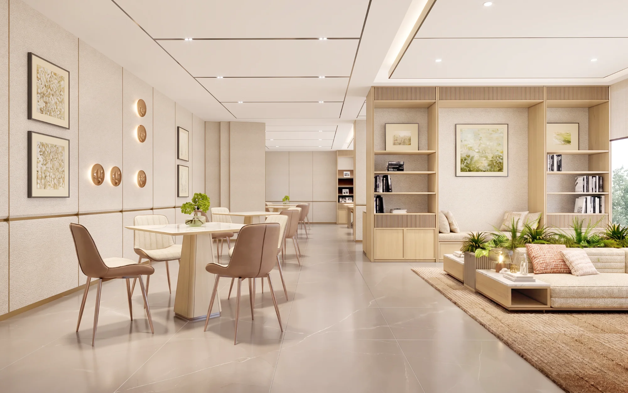 Phối cảnh tiện ích BUSINESS LOUNGE & COWORKING SPACE