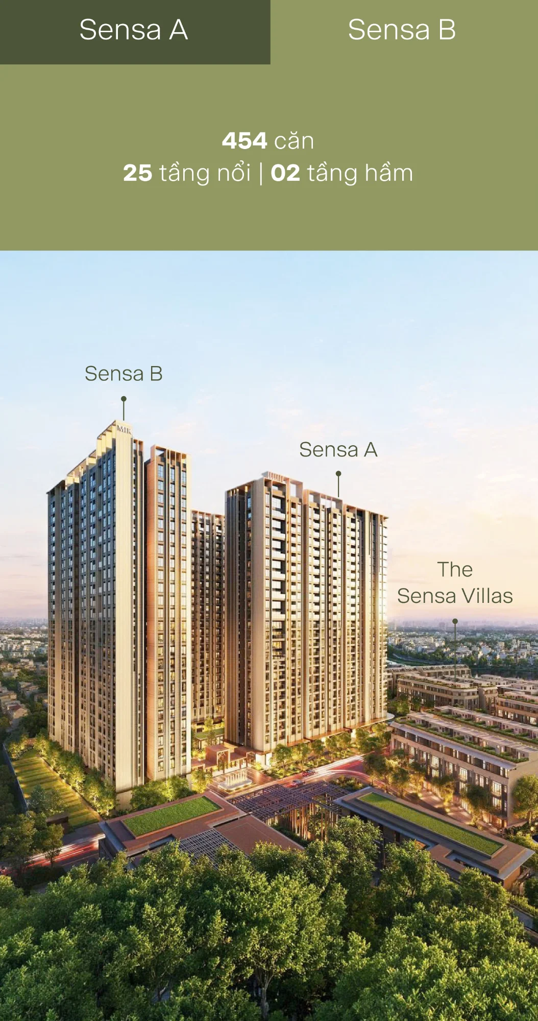 Lớp điểm sáng phân khu 2 điện thoại
