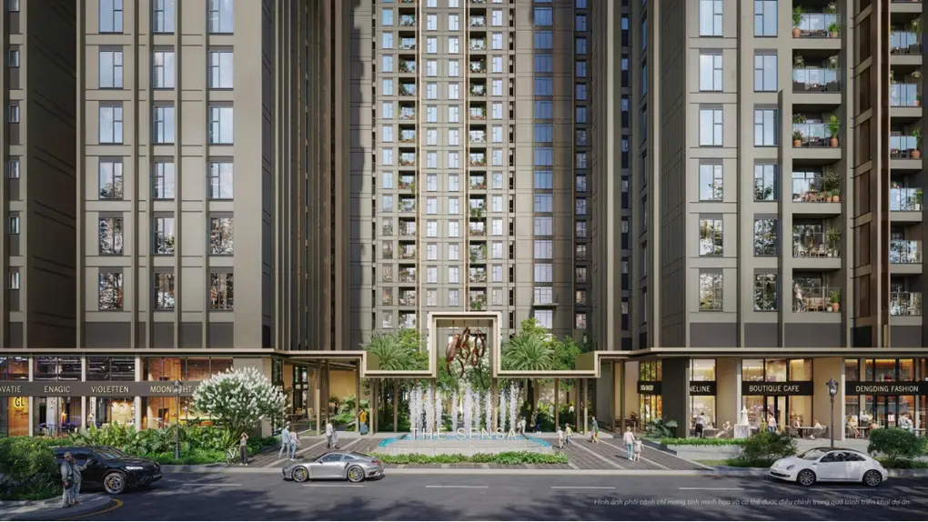 Phối cảnh sảnh đ&oacute;n thương mại tại dự &aacute;n Imperia Sensa Park. Ảnh: MIK Group