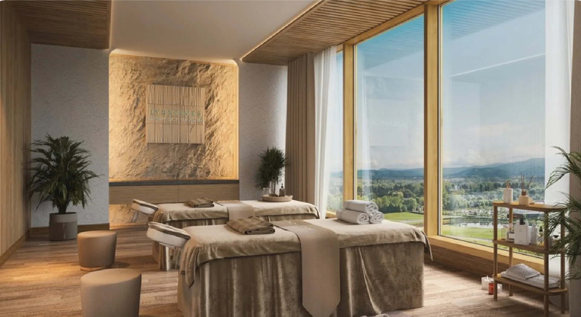 Khu Spa thư giãn & chăm sóc sức khỏe